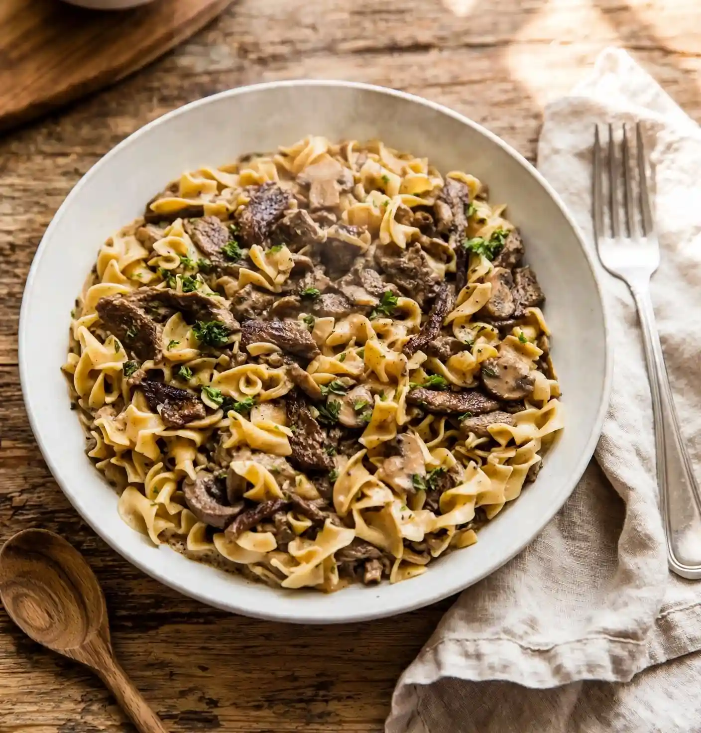Beef Stroganoff 5 beef Stroganoff