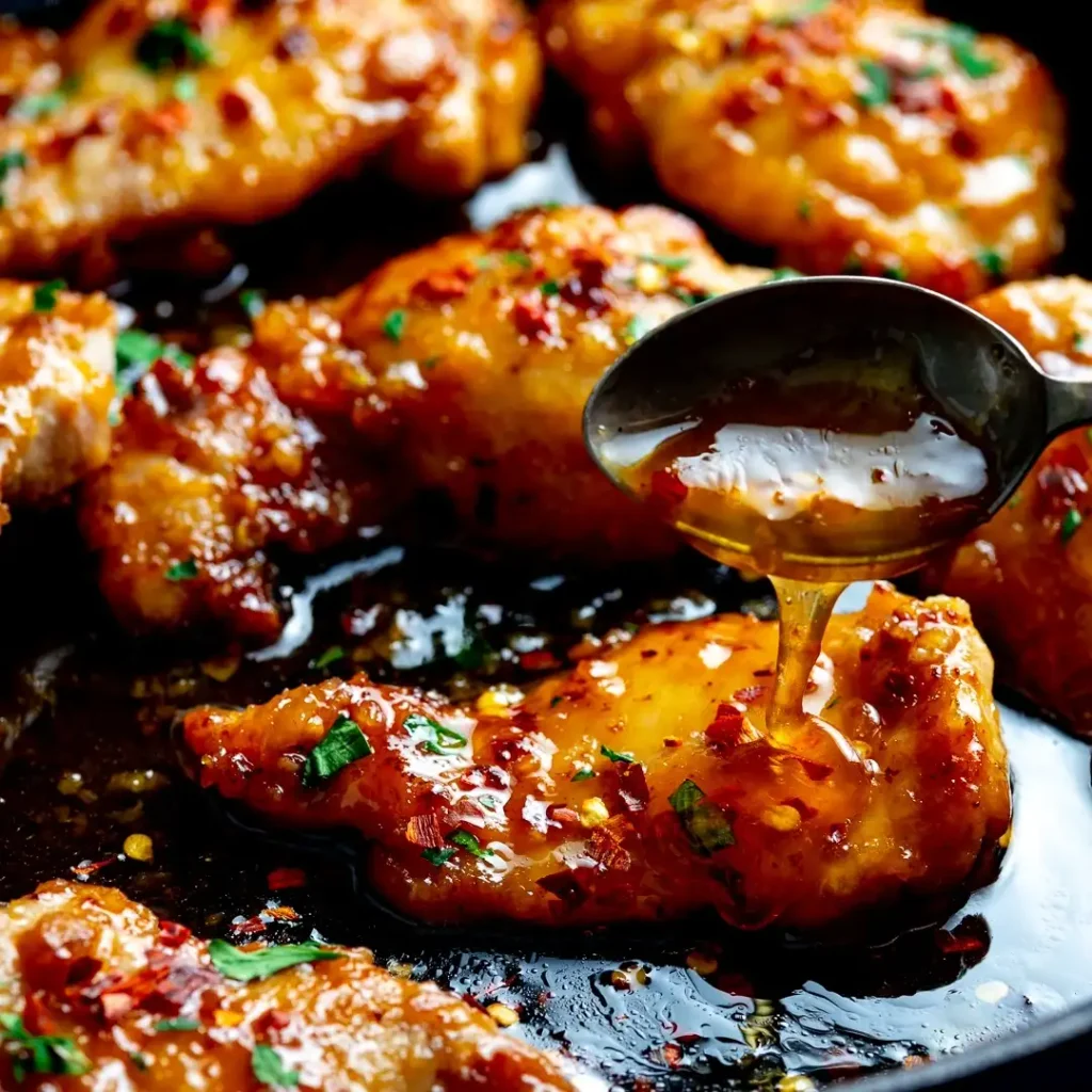 honey garlic chicken