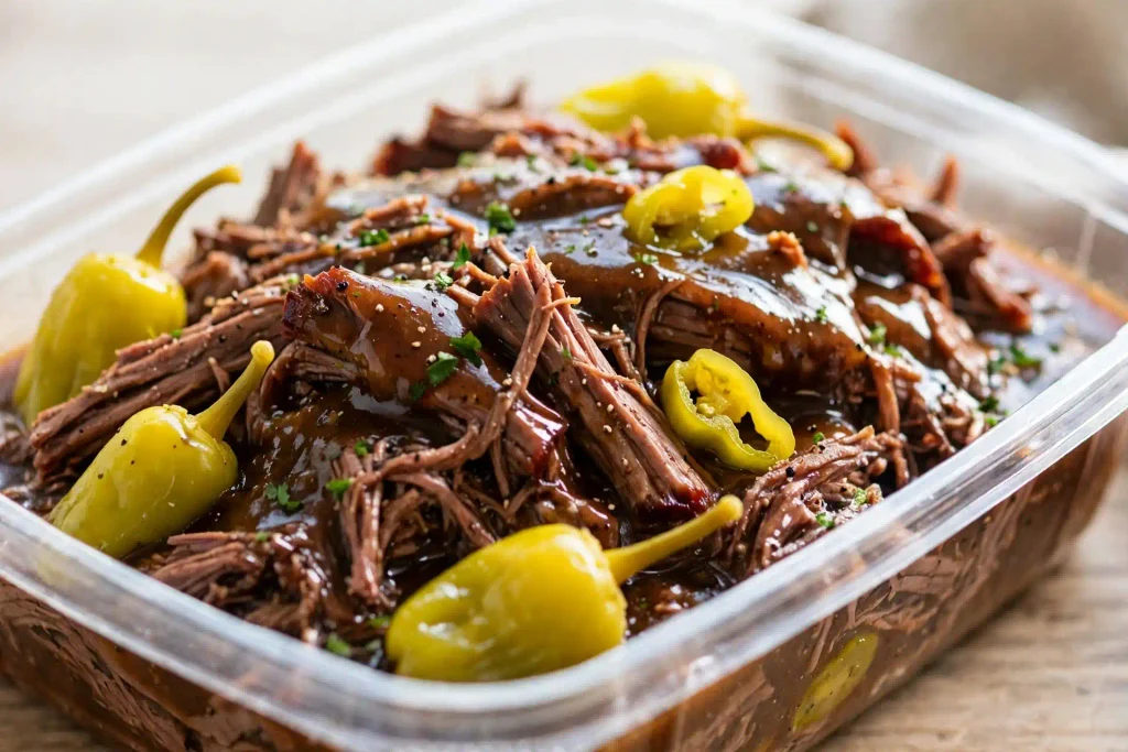 mississippi pot roast storage container