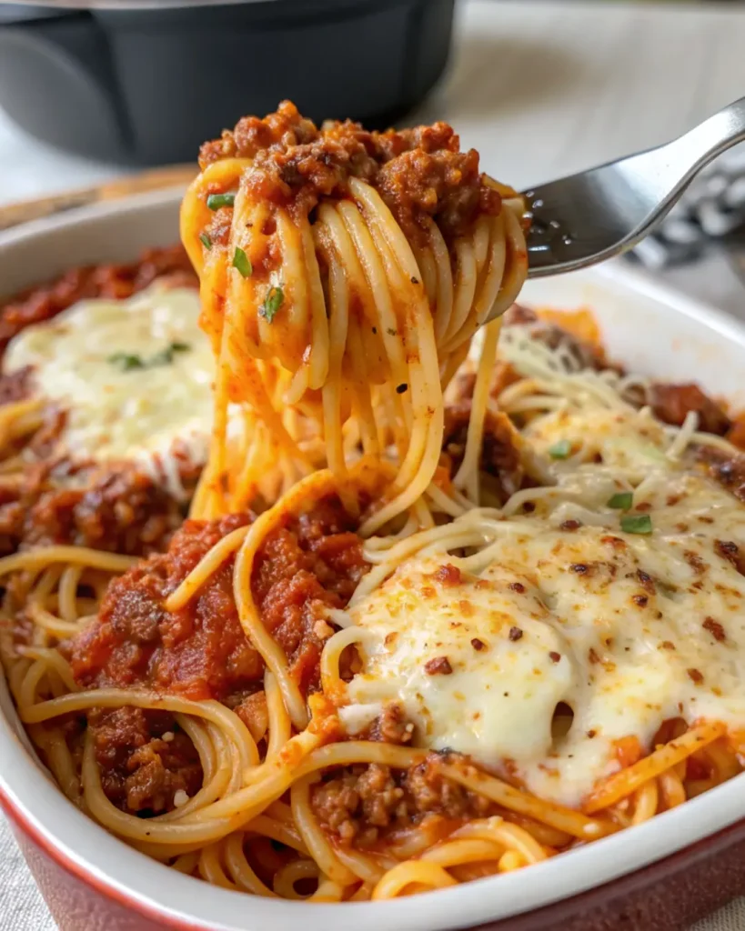 Baked Spaghetti Recipe