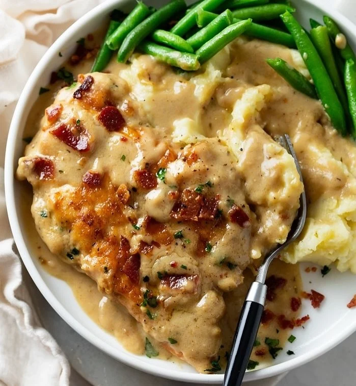 Smothered chicken