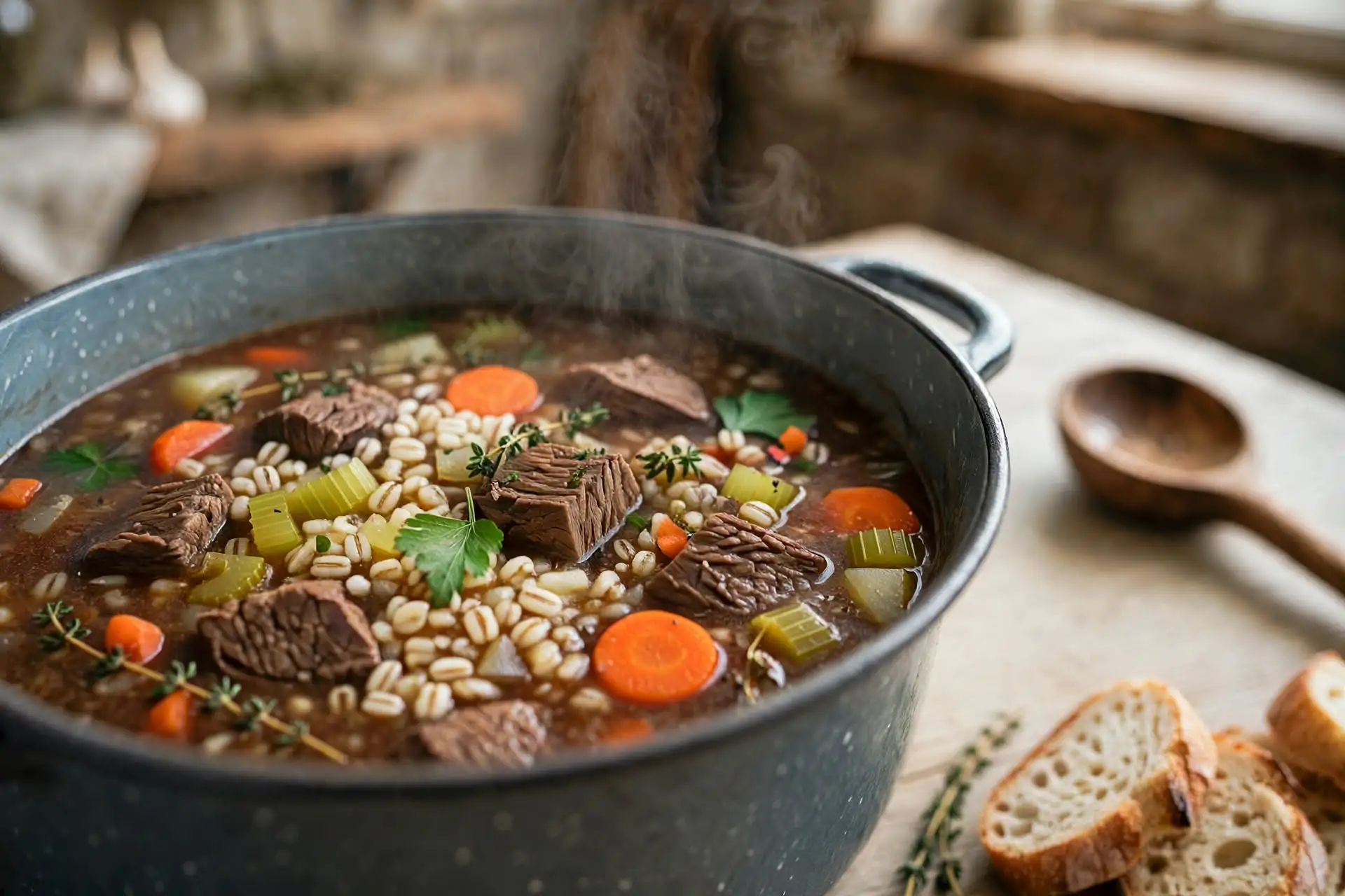 Beef Barley Soup