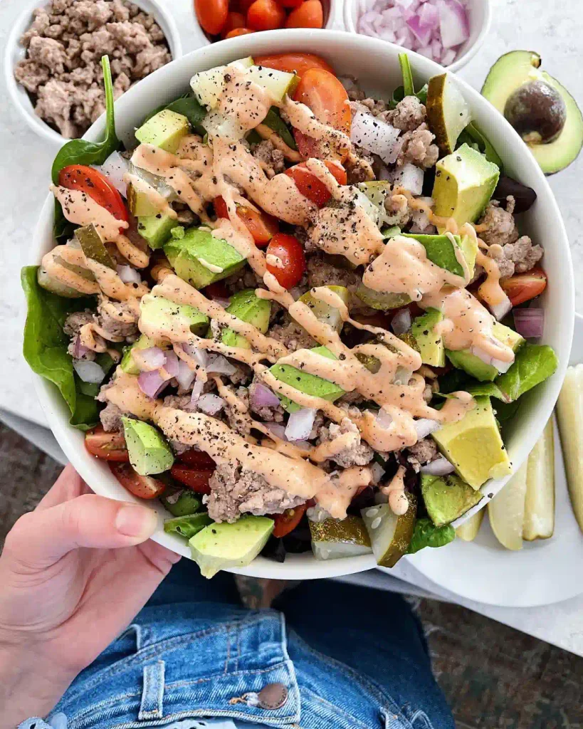 big mac salad