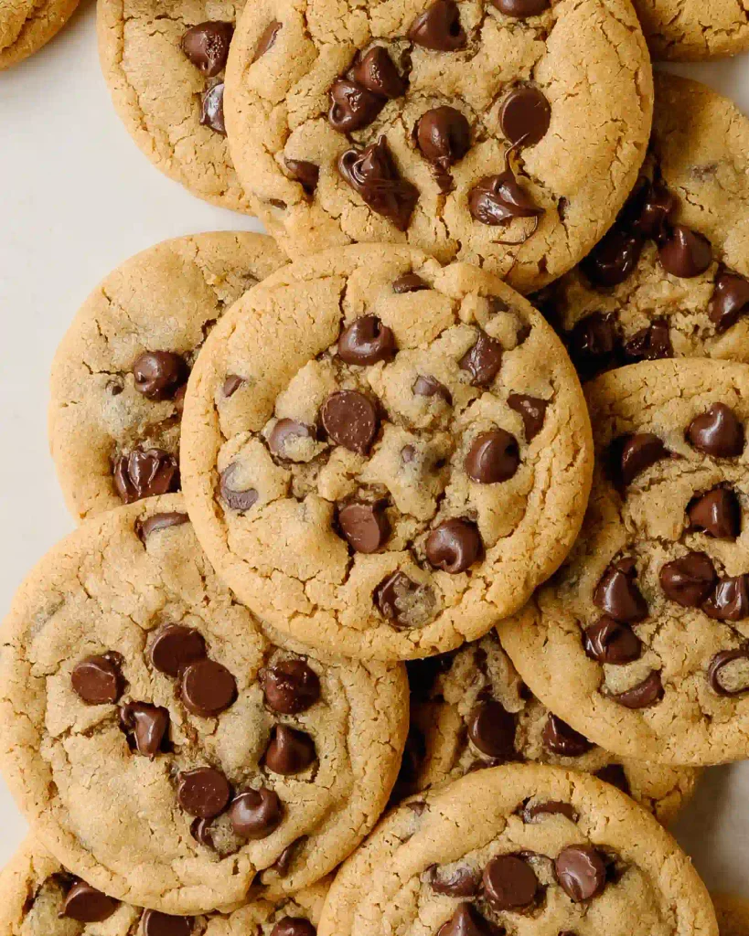 Peanut Butter Chocolate Chip Cookies 2 peanut butter chocolate chip cookies