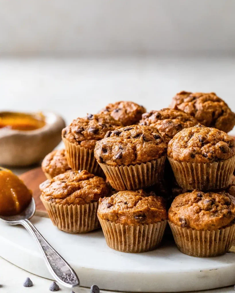 Pumpkin Chocolate Chip Muffins 2 pumpkin chocolate chip muffins