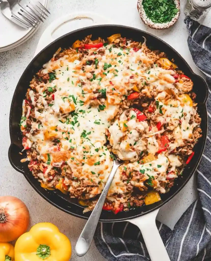 Stuffed Pepper Casserole 2 stuffed pepper casserole